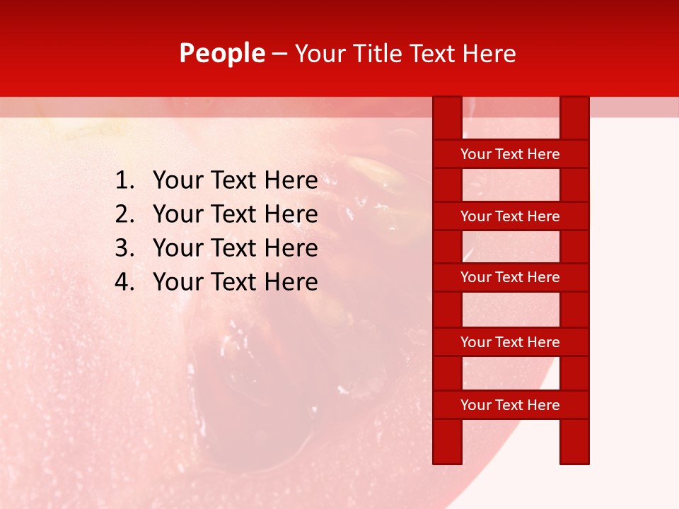 Color Salad Background PowerPoint Template