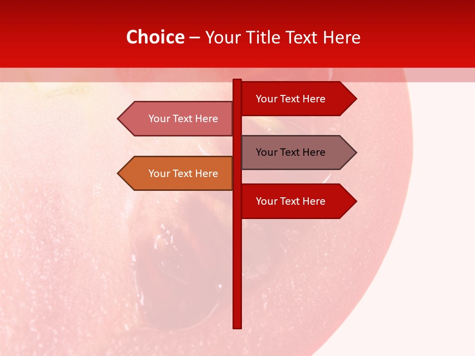 Color Salad Background PowerPoint Template