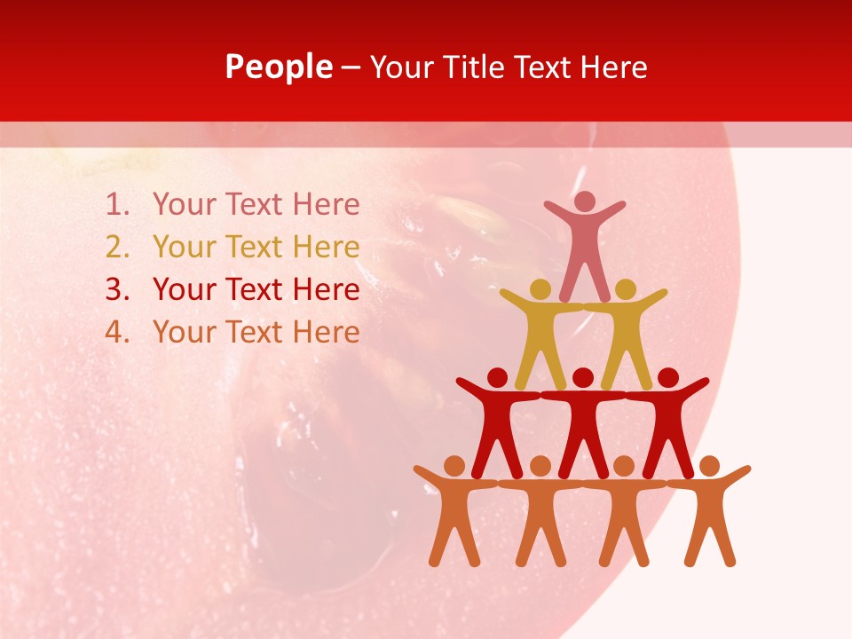 Color Salad Background PowerPoint Template