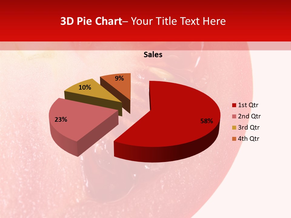 Color Salad Background PowerPoint Template