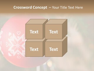 Gift Table Present PowerPoint Template