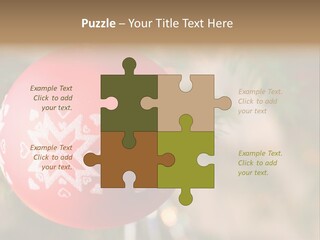 Gift Table Present PowerPoint Template
