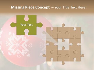 Gift Table Present PowerPoint Template