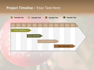 Gift Table Present PowerPoint Template