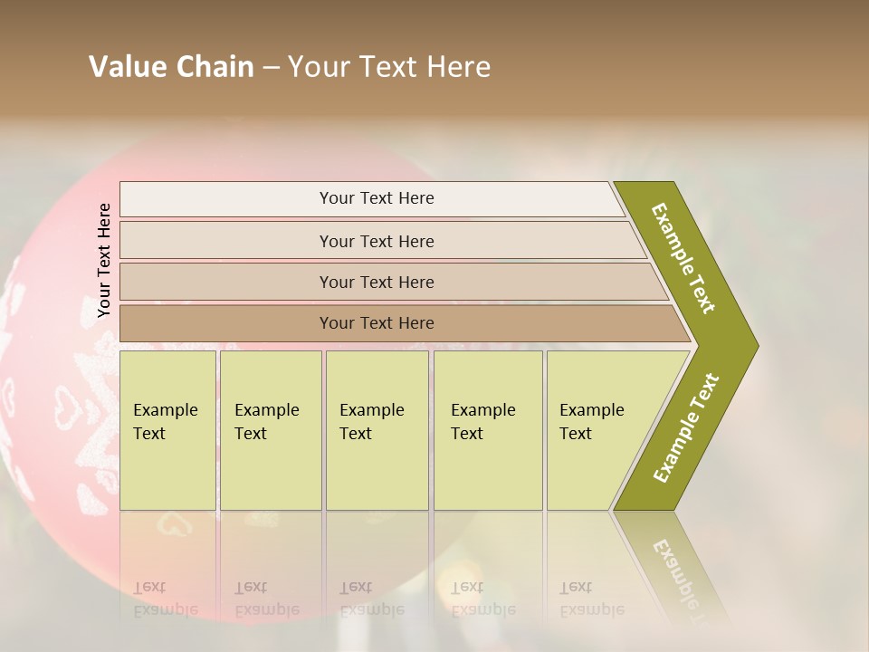 Gift Table Present PowerPoint Template