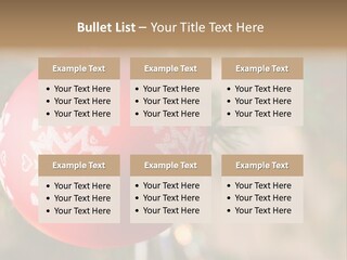 Gift Table Present PowerPoint Template