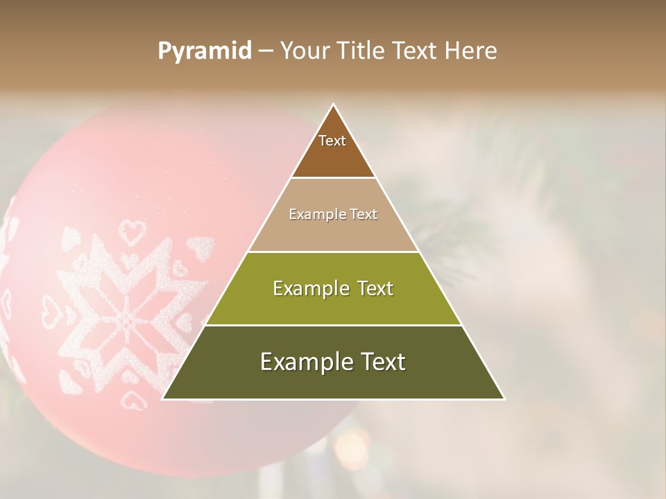 Gift Table Present PowerPoint Template