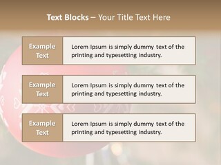 Gift Table Present PowerPoint Template