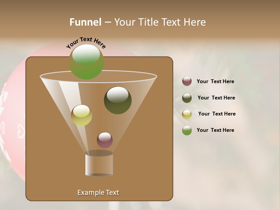Gift Table Present PowerPoint Template