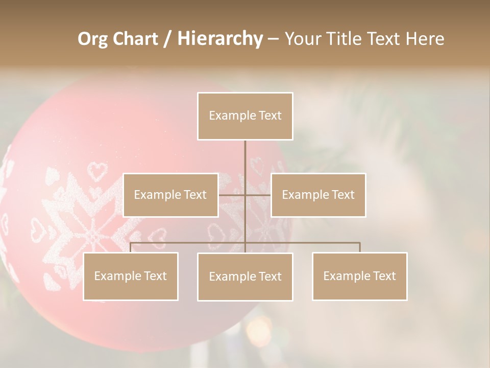 Gift Table Present PowerPoint Template