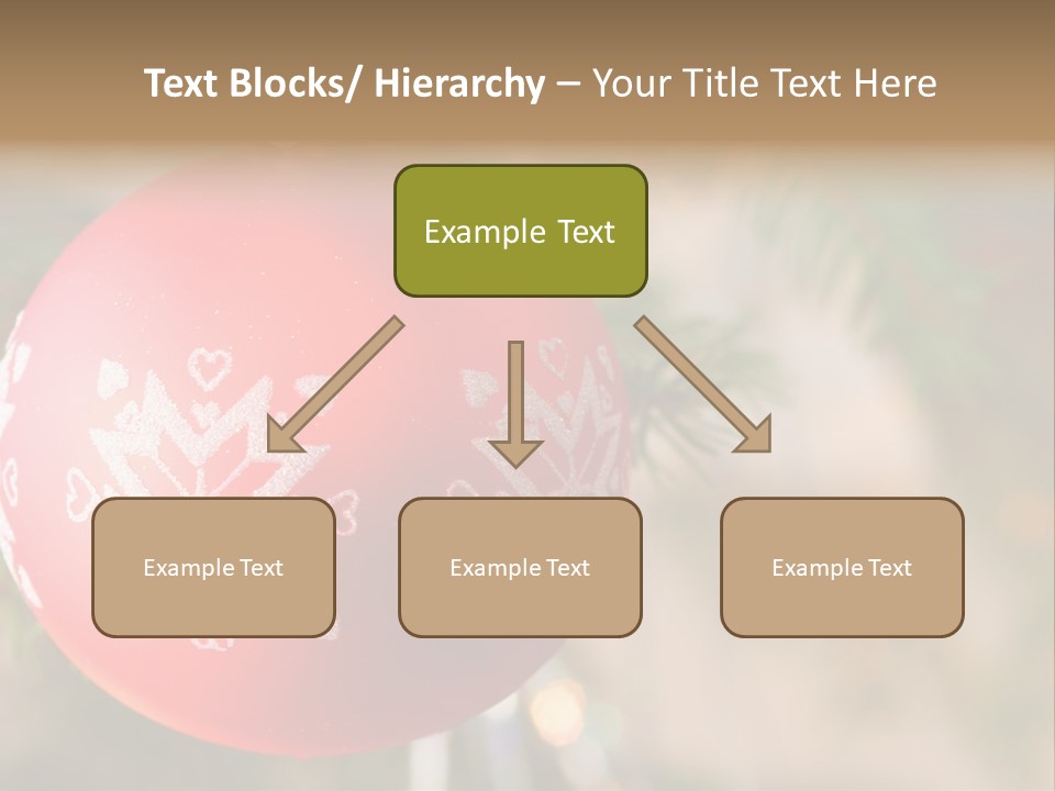 Gift Table Present PowerPoint Template