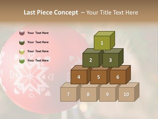 Gift Table Present PowerPoint Template