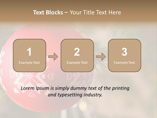 Gift Table Present PowerPoint Template