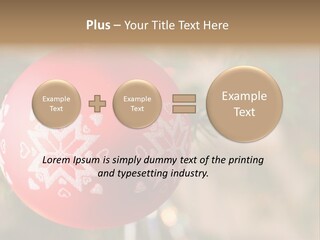 Gift Table Present PowerPoint Template