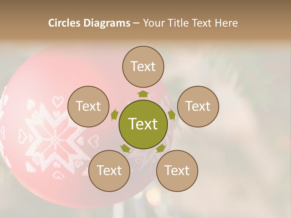 Gift Table Present PowerPoint Template