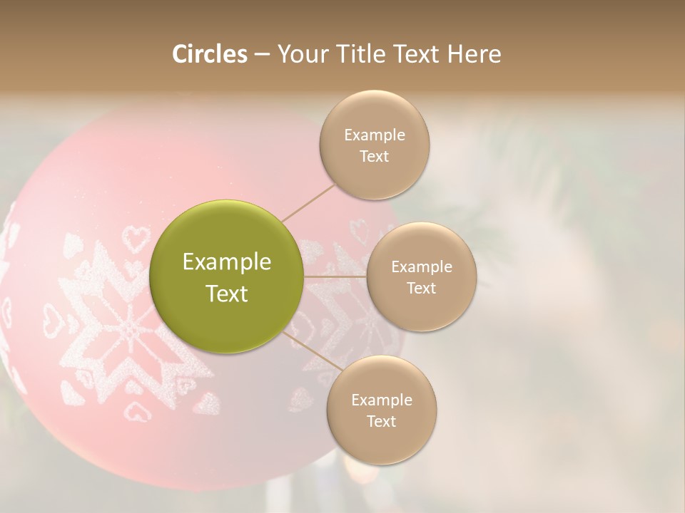 Gift Table Present PowerPoint Template