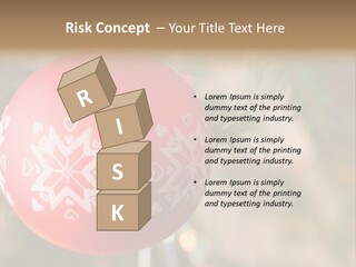 Gift Table Present PowerPoint Template