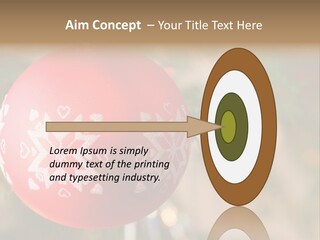 Gift Table Present PowerPoint Template