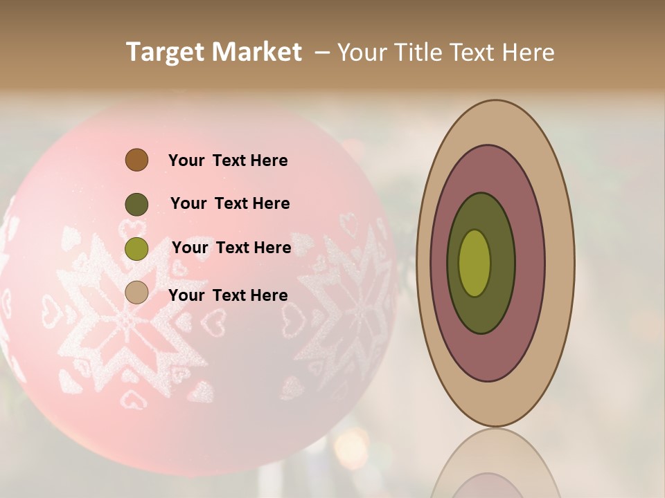 Gift Table Present PowerPoint Template