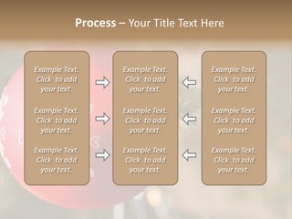 Gift Table Present PowerPoint Template