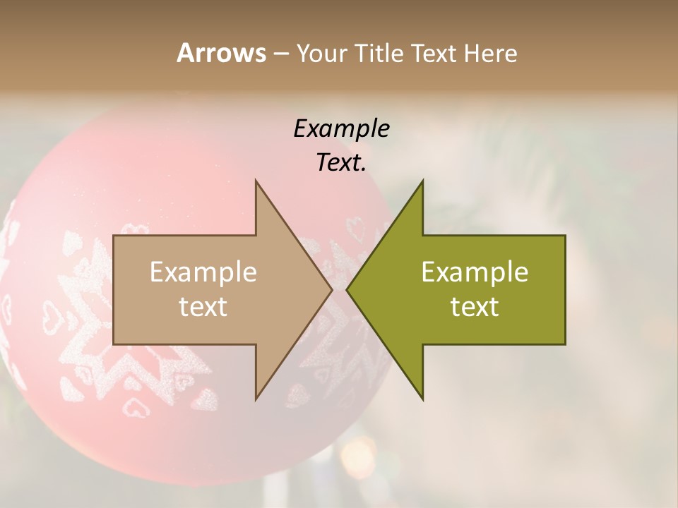 Gift Table Present PowerPoint Template