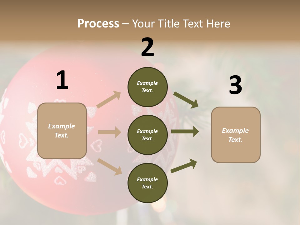 Gift Table Present PowerPoint Template