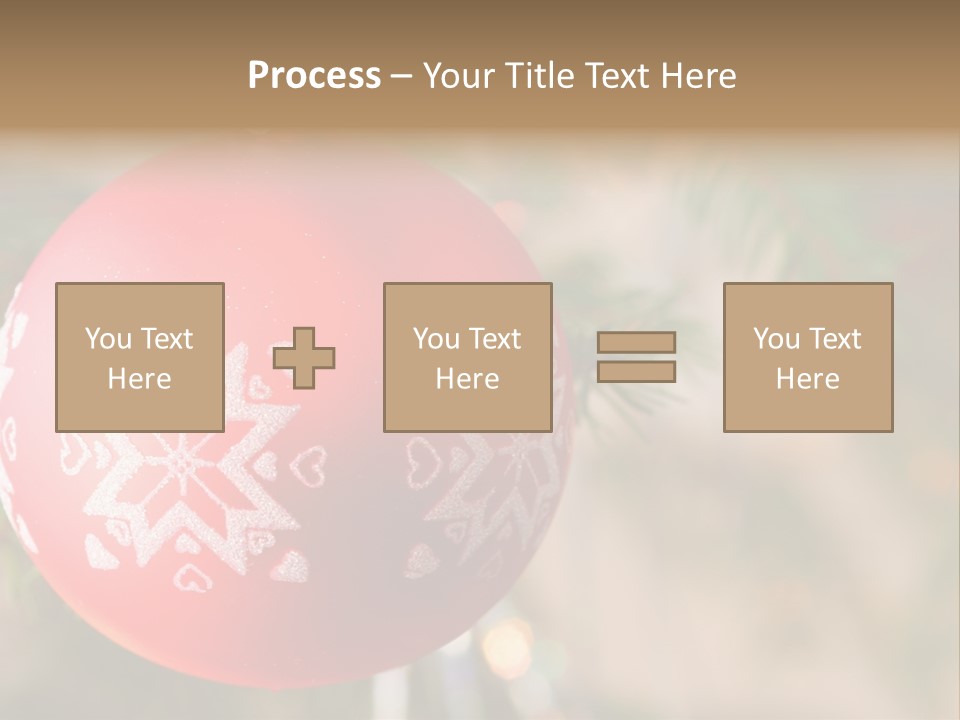Gift Table Present PowerPoint Template