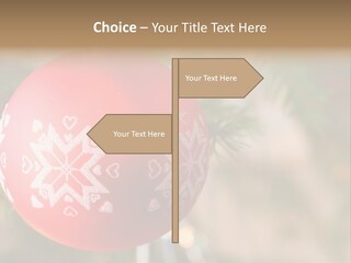 Gift Table Present PowerPoint Template