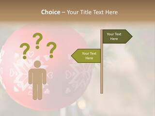 Gift Table Present PowerPoint Template