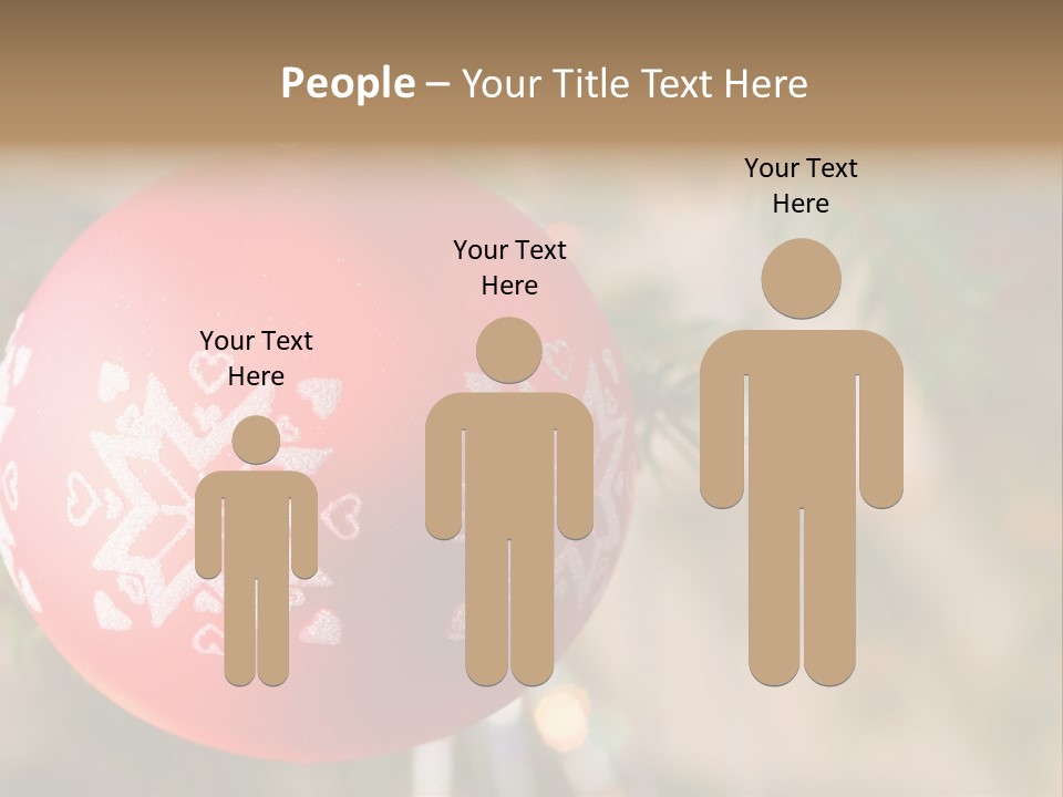 Gift Table Present PowerPoint Template