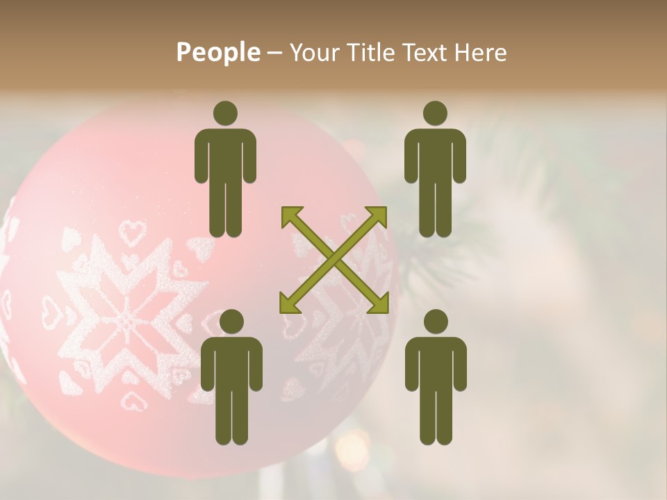 Gift Table Present PowerPoint Template