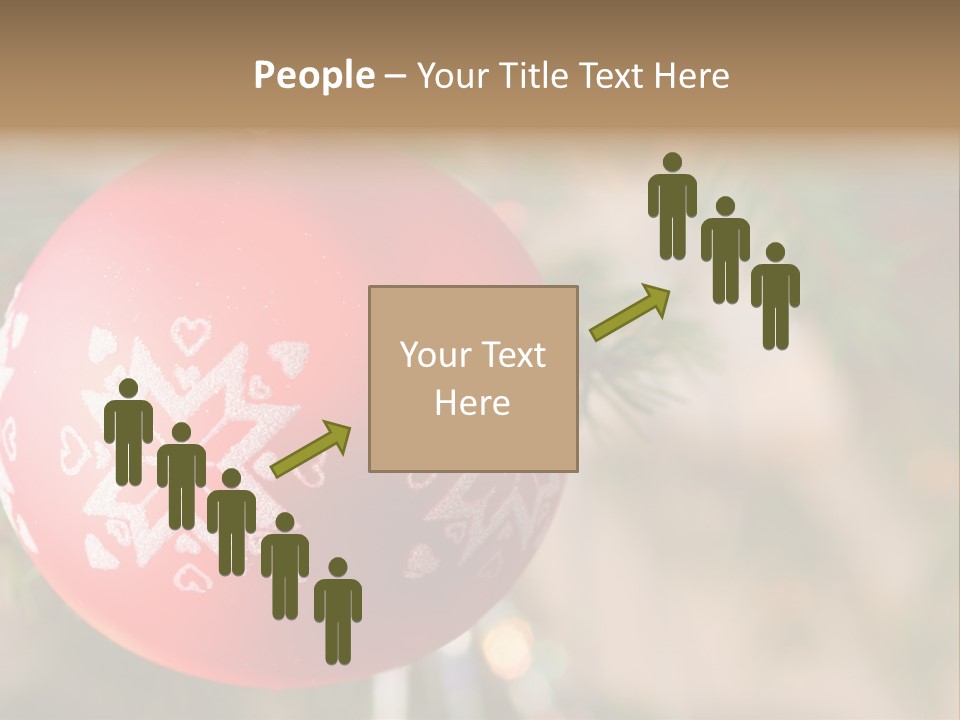 Gift Table Present PowerPoint Template