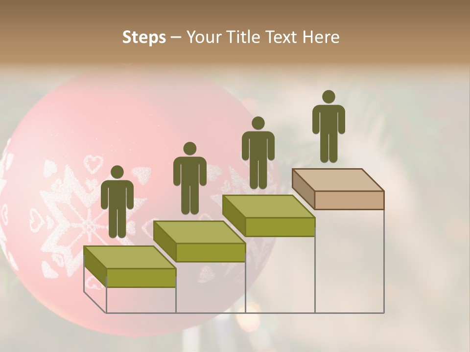 Gift Table Present PowerPoint Template