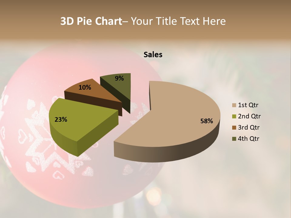 Gift Table Present PowerPoint Template