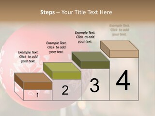 Gift Table Present PowerPoint Template
