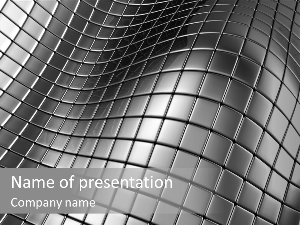 Contemporary System Brick PowerPoint Template