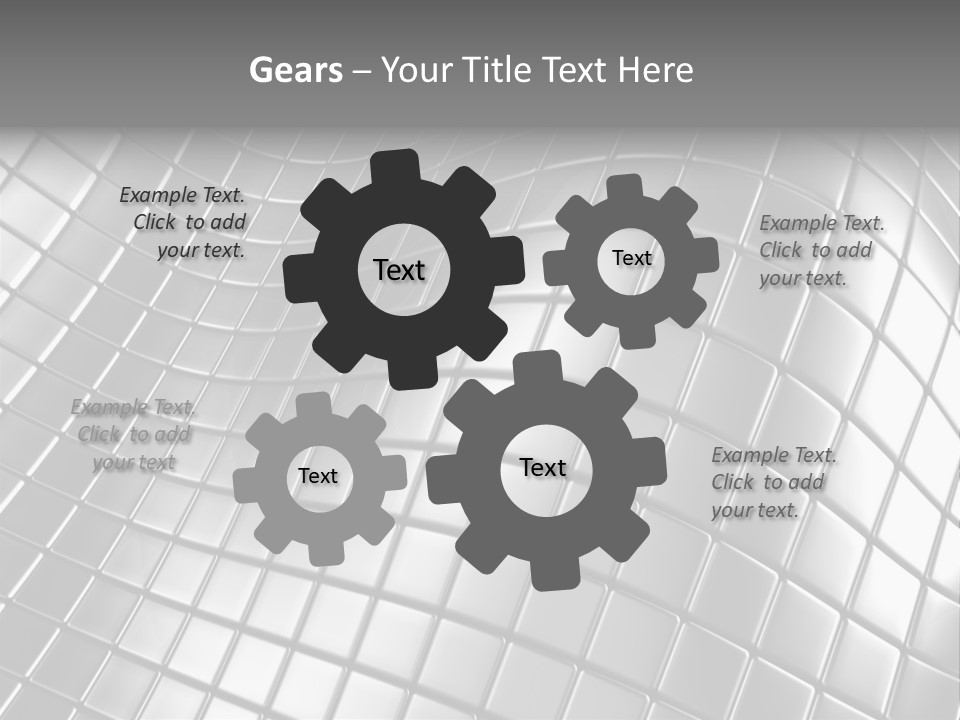 Contemporary System Brick PowerPoint Template