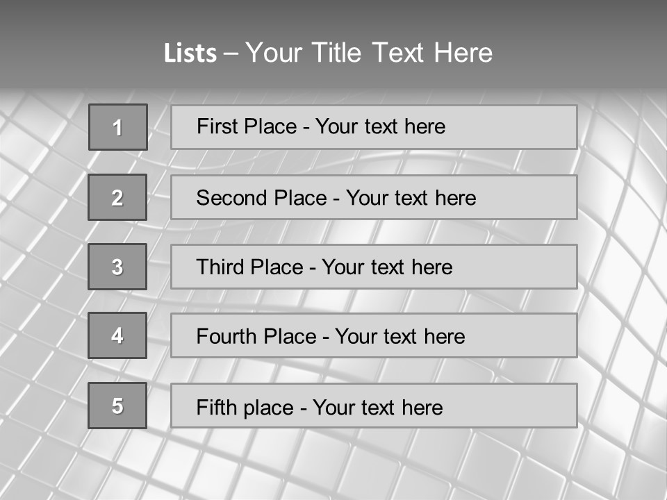 Contemporary System Brick PowerPoint Template