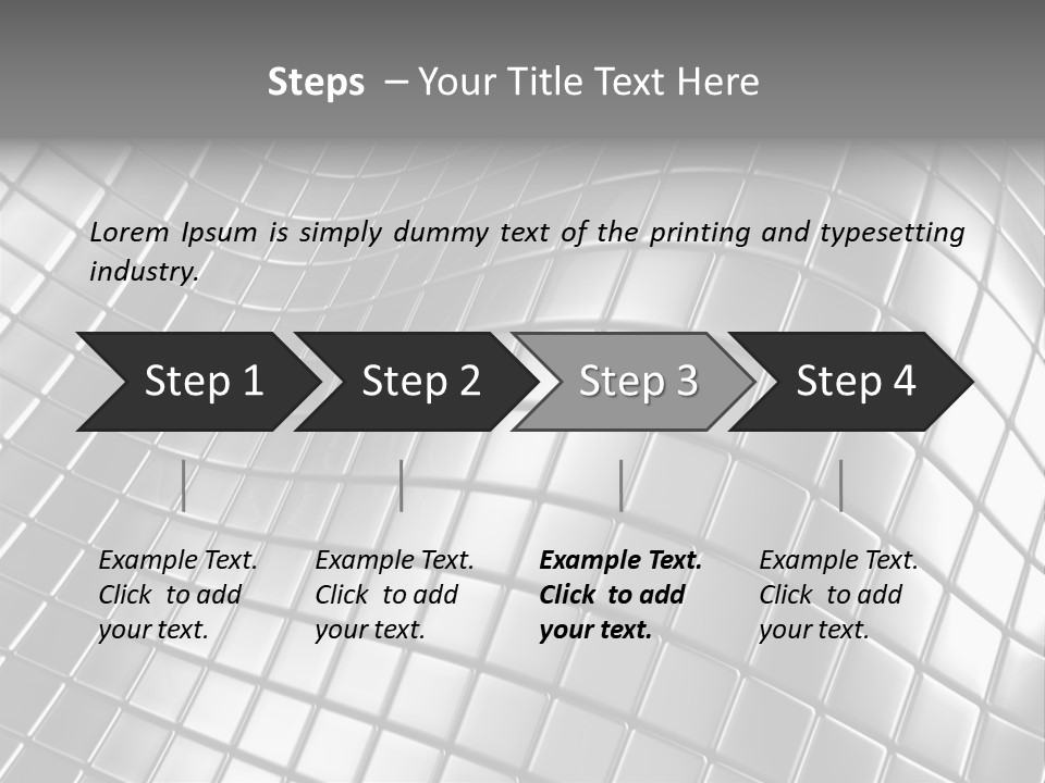 Contemporary System Brick PowerPoint Template