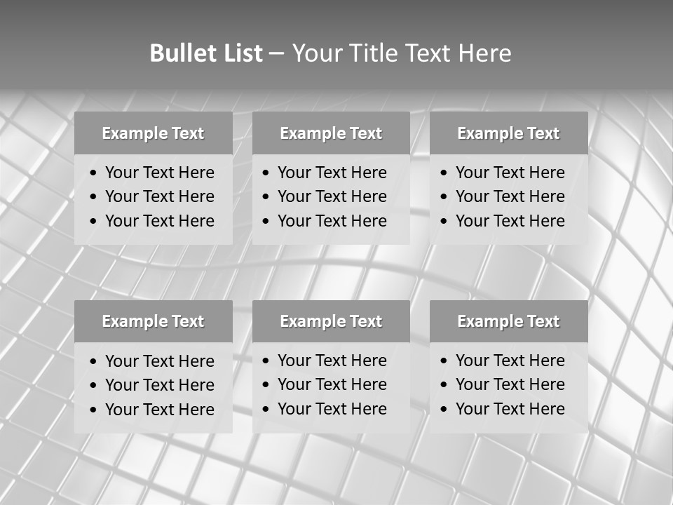 Contemporary System Brick PowerPoint Template