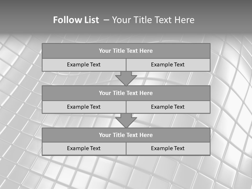 Contemporary System Brick PowerPoint Template