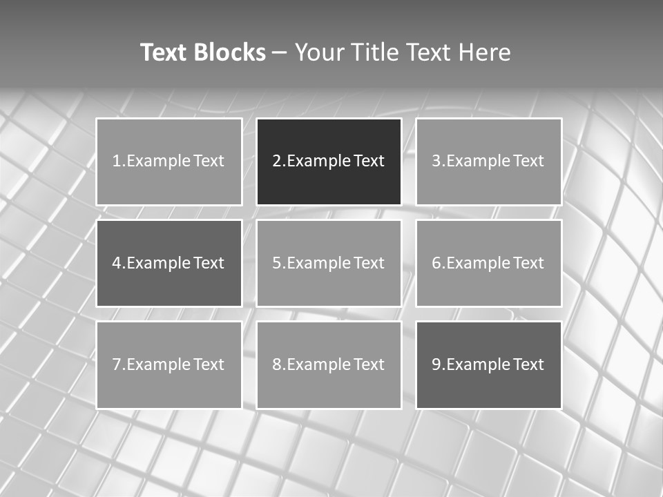 Contemporary System Brick PowerPoint Template