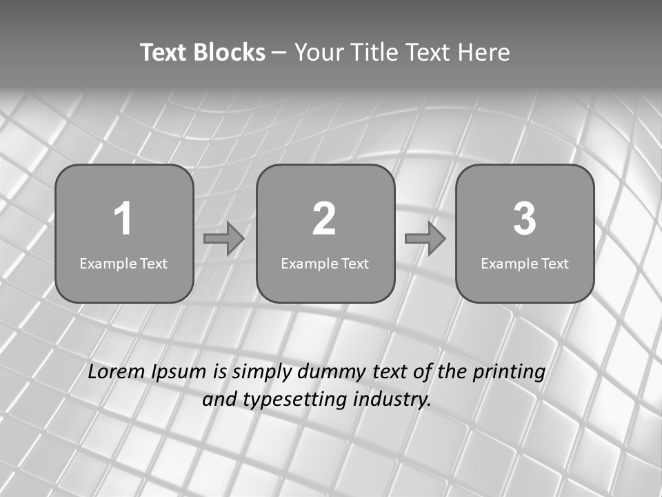 Contemporary System Brick PowerPoint Template