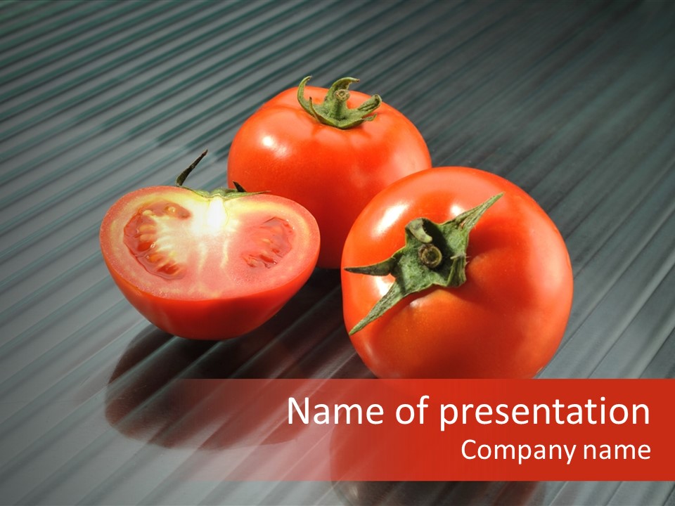 Freshness Fresh Raw PowerPoint Template