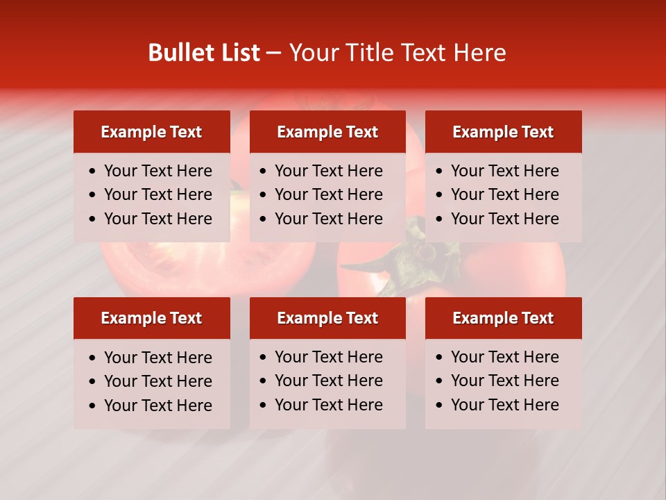 Freshness Fresh Raw PowerPoint Template