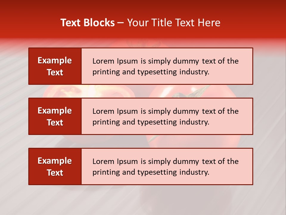 Freshness Fresh Raw PowerPoint Template