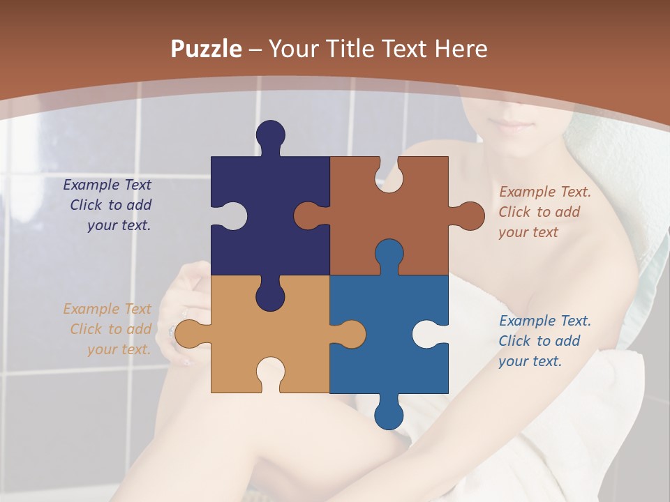 Wellness Energy Person PowerPoint Template