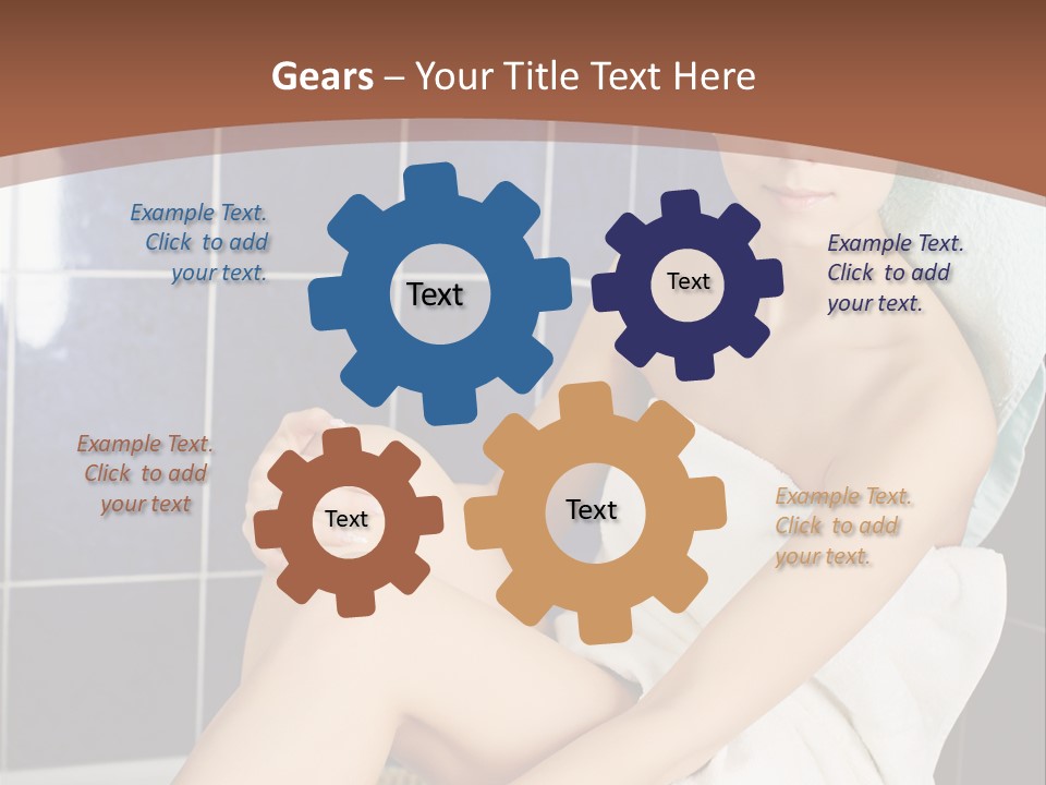 Wellness Energy Person PowerPoint Template