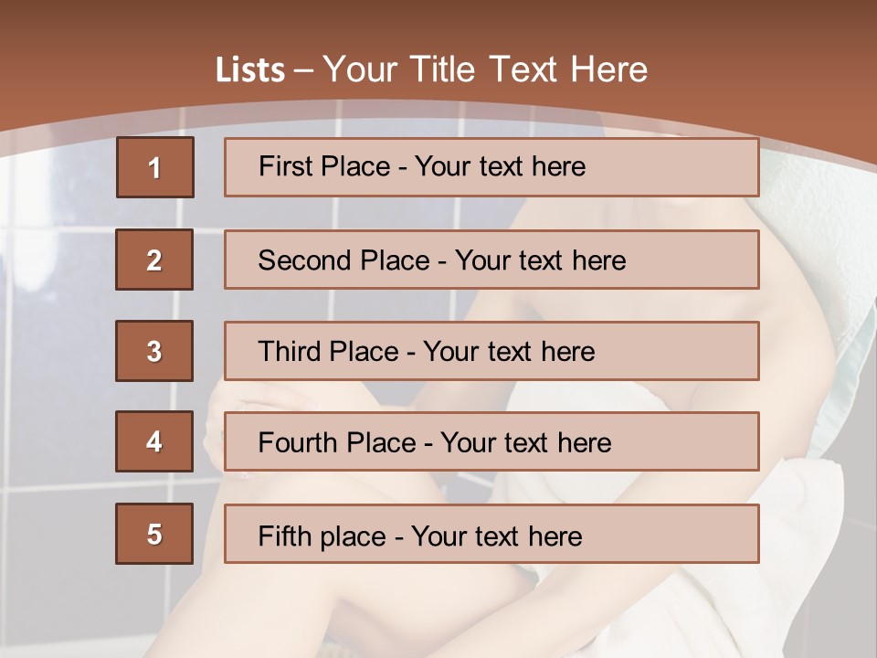Wellness Energy Person PowerPoint Template
