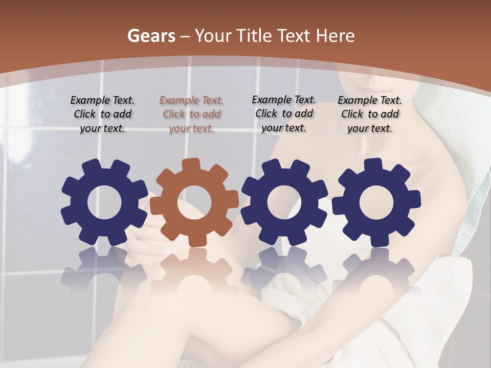 Wellness Energy Person PowerPoint Template